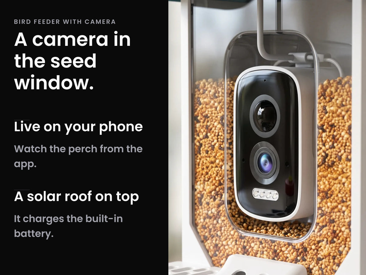 Happy Birdy Smart Bird Feeder with Camera